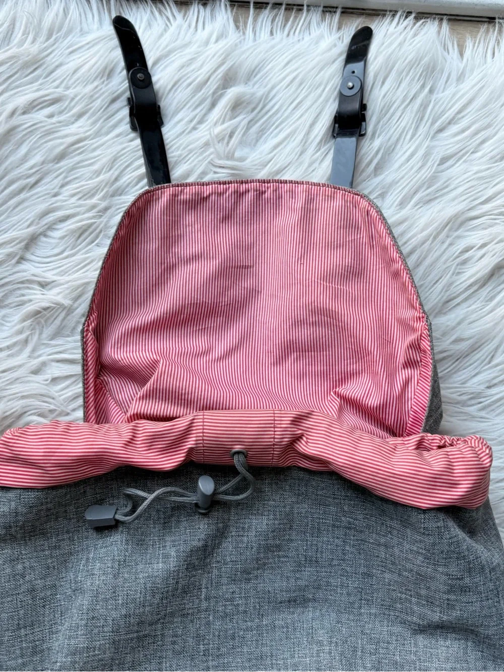 Herschel Little America Gray Backpack Laptop School Travel Hiking Book Bag Gray